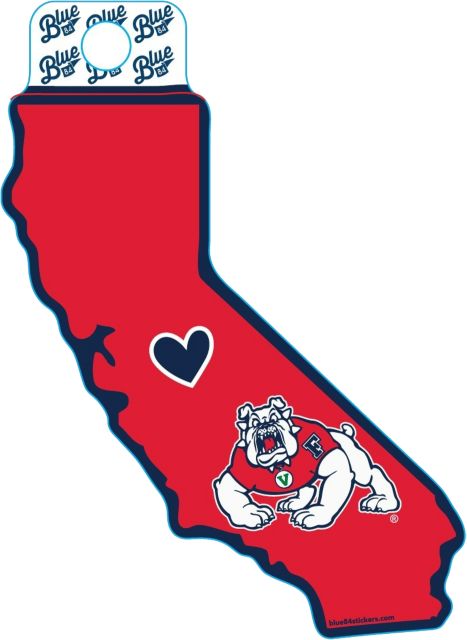 Fresno State Full-Size Sticker