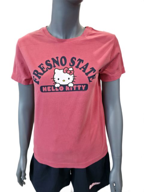 Fresno State Hello Kitty Women's Dyed Short Sleeve T-shirt