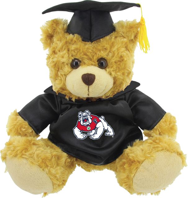 Fresno State 12'' Graduation Plush Bear - ONLINE ONLY