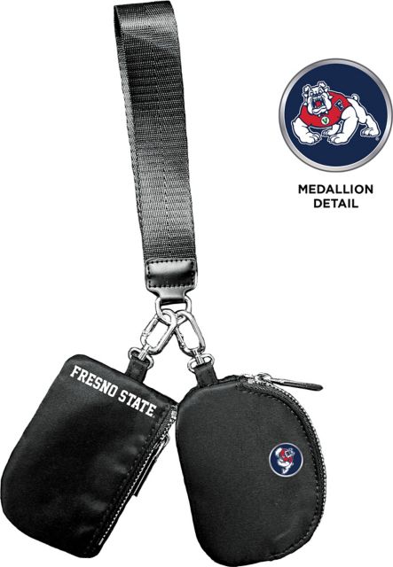 Fresno State Oversized Key Strap Coin Purse