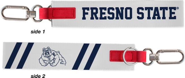 Fresno State Bulldogs Carabiner Strap Keychain