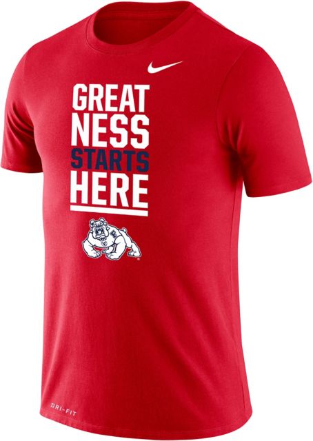 Fresno State Bulldogs Dri-Fit Short Sleeve T-Shirt