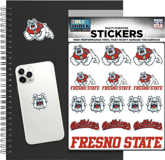Fresno State Sticker Sheet