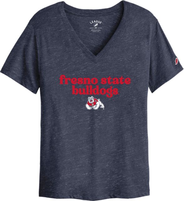 Fresno State Women's V-Neck Short Sleeve T-Shirt