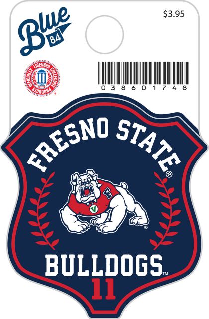 Fresno State Bulldogs Mini Sticker