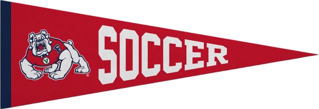Fresno State 5x15 Soccer Pennant