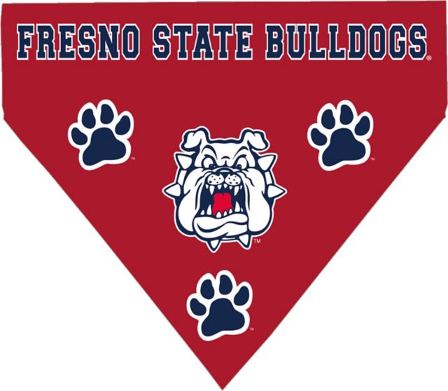 Fresno State Bulldogs Pet Bandanna