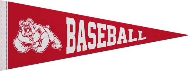 Fresno State Bulldogs Baseball 9x24 Pennant