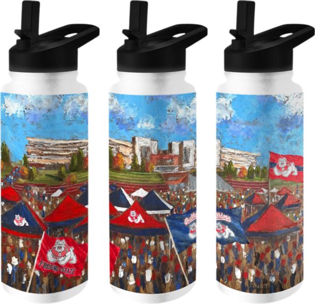 Fresno State 34oz Collector Quencher Bottle
