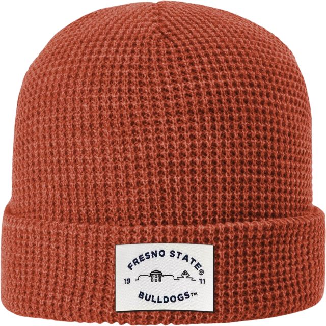 Fresno State Women's Waffle Patch Beanie