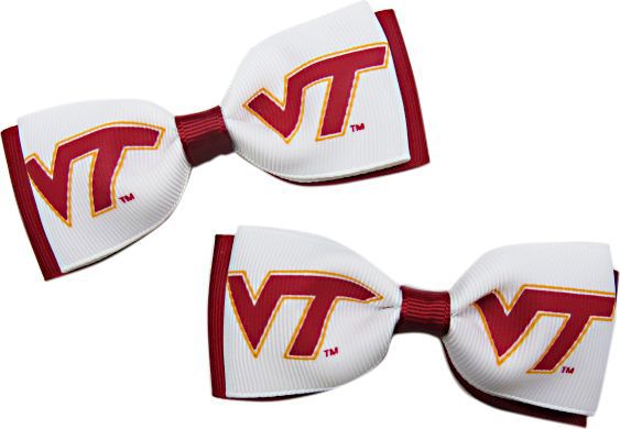 Virginia Tech Child Hairbow