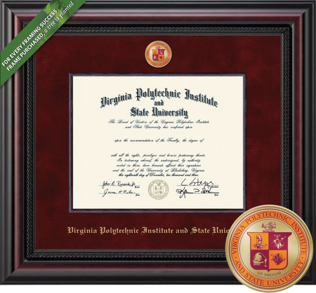 va tech diploma