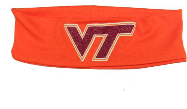 Virginia Tech Women's Stretch Glitter Headband