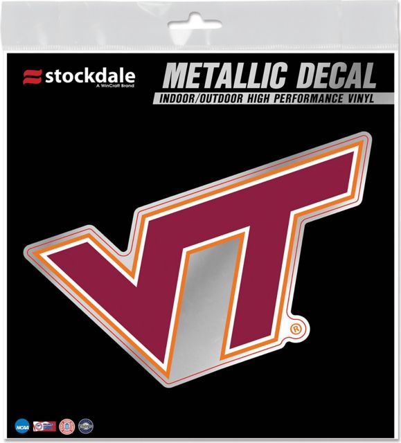 Virginia Tech 6x6 in. Decal