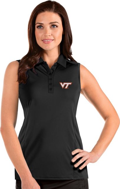 Virginia Tech Women's Sleeveless Tribute Polo - ONLINE ONLY