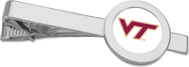 CSI Silver Tie Bar With Colored Medallian - ONLINE ONLY