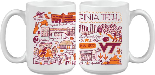 Virginia Tech Julia Gash 15 oz. Mug