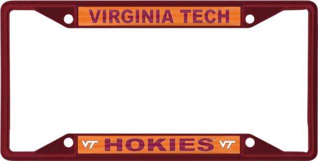 Virginia Tech Hokies License Plate Frame