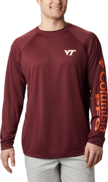 Virginia Tech Columbia PFG Terminal Tack Long Sleeve T-Shirt