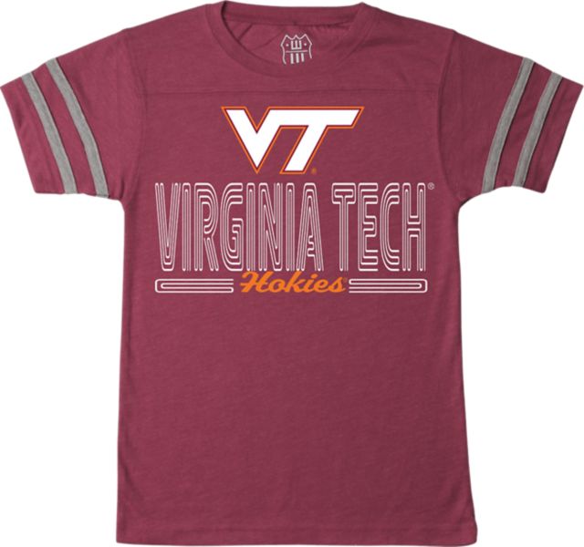 Virginia Tech Hokies Youth Backfield Short Sleeve T-Shirt