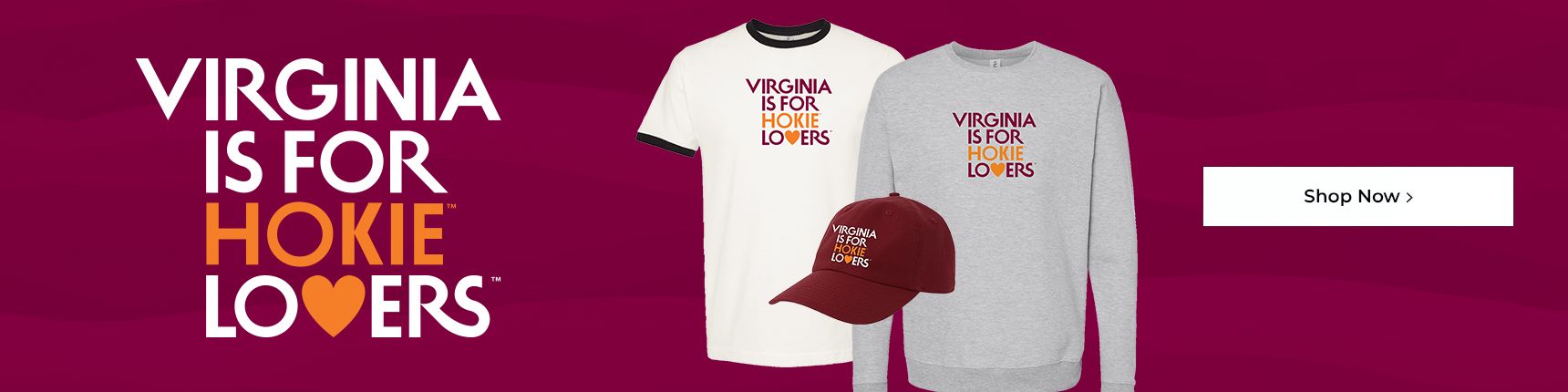Hokie Lovers. Shop Now.