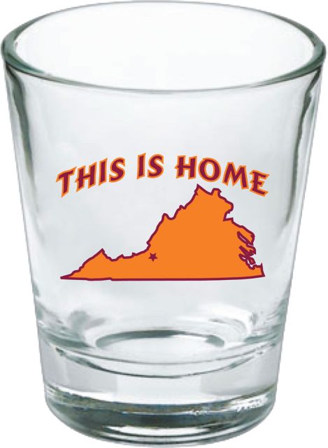 Virginia Tech Collector's Glass