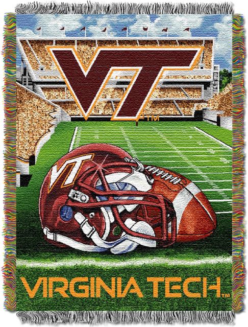 NCAA Home Field Advantage Woven Tapestry Throw Blanket 48''x60'' - ONLINE ONLY