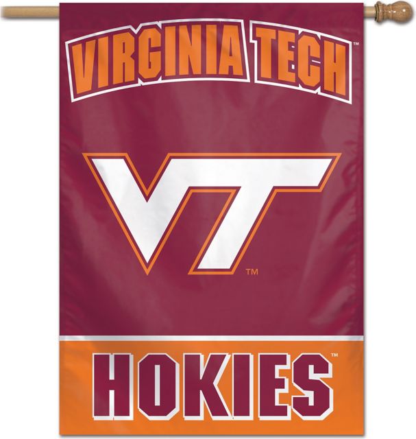 Virginia Tech 28''X40'' Vertical Flag  - ONLINE ONLY