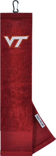 Virginia Tech Tri-Fold Embroidered Golf Towel - ONLINE ONLY