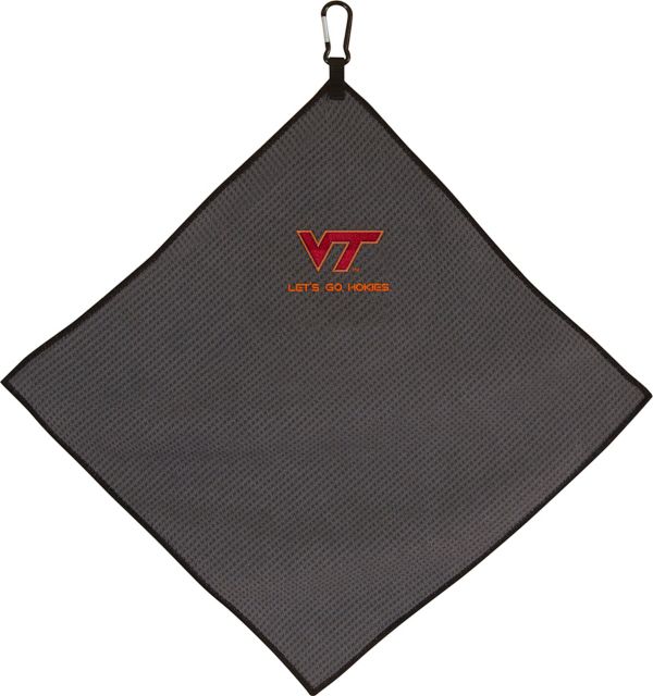 Virginia Tech 15''X15'' Grey Microfiber Towel - ONLINE ONLY