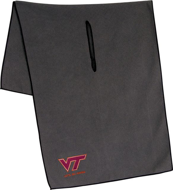 Virginia Tech 19''X41'' Grey Microfiber Towel - ONLINE ONLY