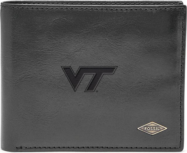 Fossil Leather Ryan RFID Flip ID Bifold - Black - ONLINE ONLY