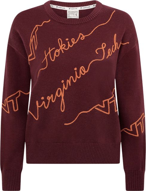 Virginia Tech Women's Love Letter Sweater