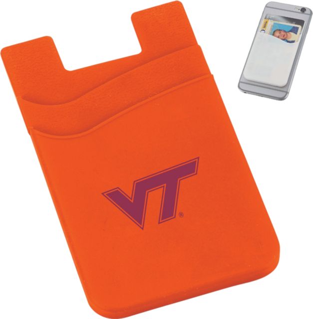 Virginia Tech Silicone Card Wallet