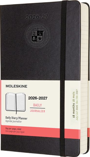 Virginia Tech Moleskin Daily Journal Planner 2026-2027