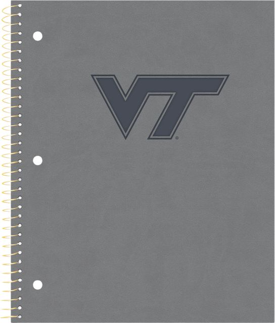Virginia Tech 1 Subject Notebook