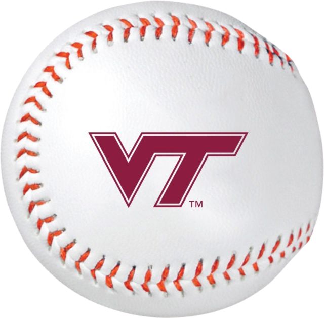 Virginia Tech Synthetic Leather Baseball