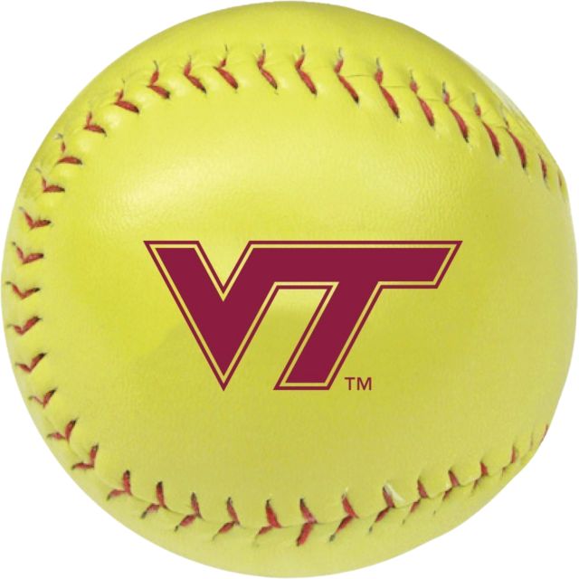 Virginia Tech Official Size Softball