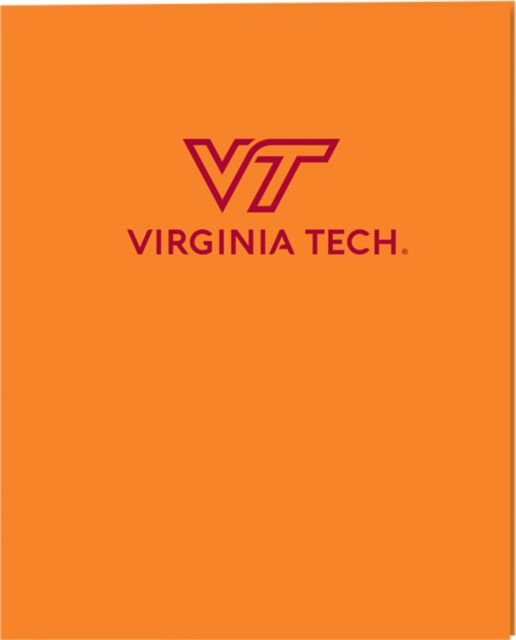 Virginia Tech 2 Pocket Folder