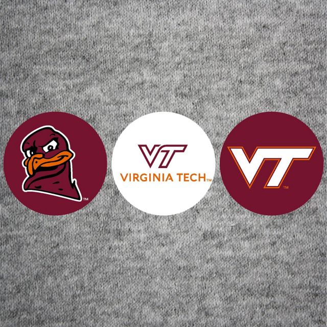 Virginia Tech Hokies 3-Pack Mini Button