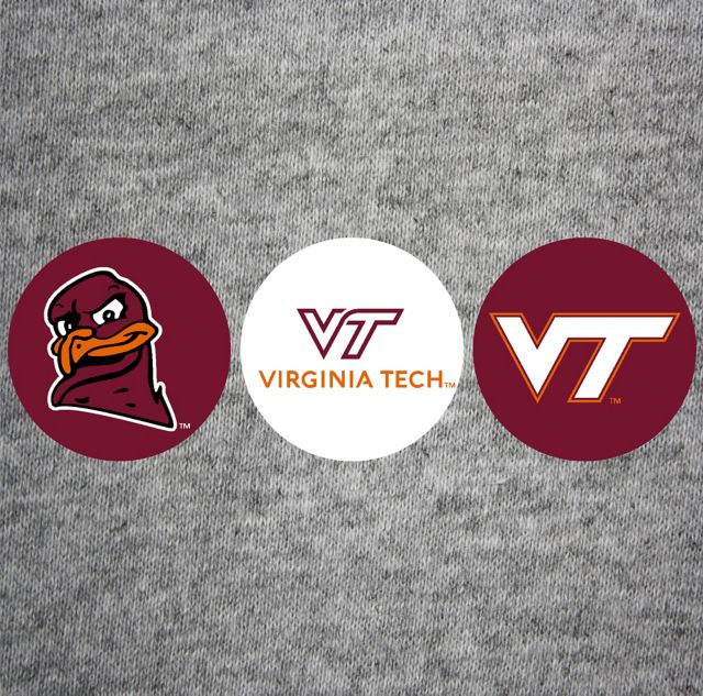 Virginia Tech 3-Pack Mini Button