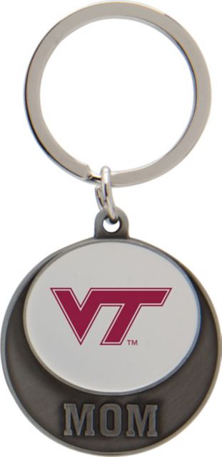 Virginia Tech Mom Keychain