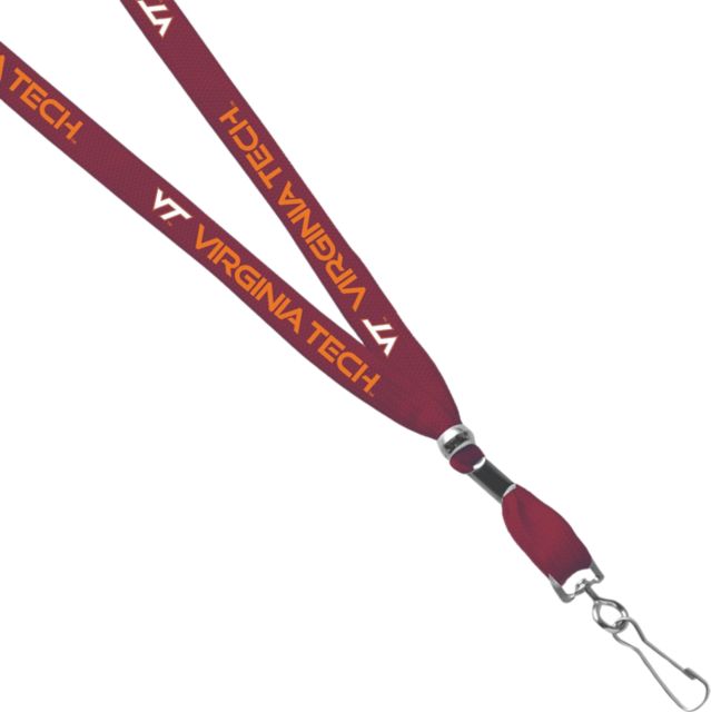 Virginia Tech 3/8 Swivel Hook Lanyard
