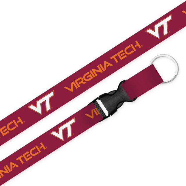 Virginia Tech Lanyard with Buckle