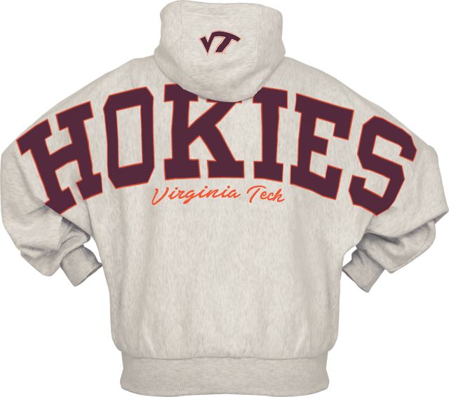 Virginia Tech Hokies Women's Oversized Hooded Sweatshirt