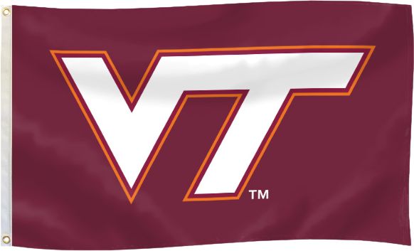 Virginia Tech 3' x 5' Durawave Flag