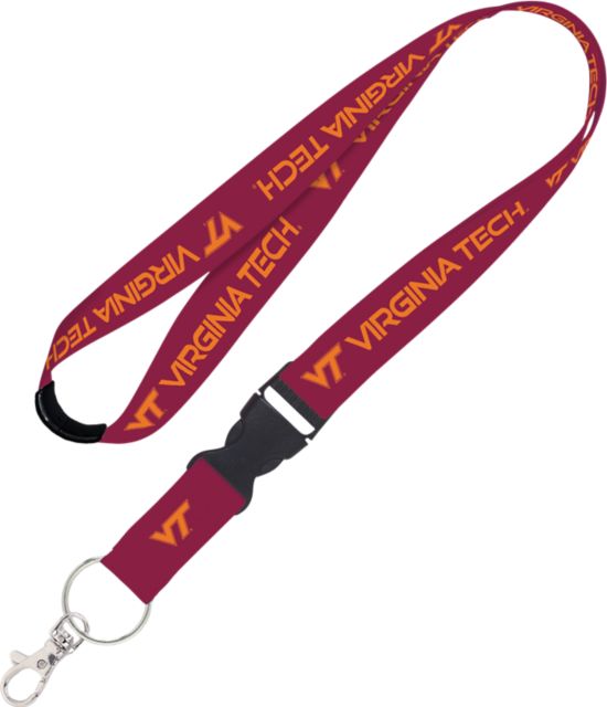 Virginia Tech 1" Buckle Lanyard