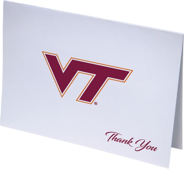 Virginia Tech Thank You Notecards 10-Pack