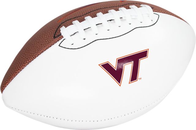 Virginia Tech Autographable Football