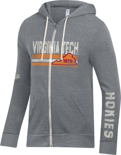 Virginia Tech Hokies Full-Zip Hooded Sweatshirt
